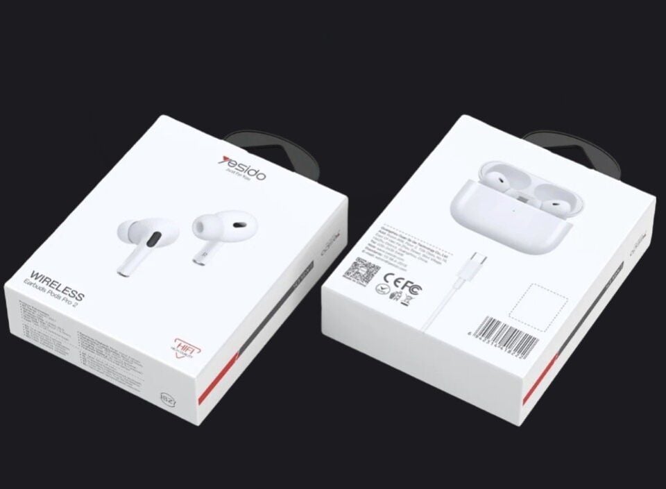 Yesido JB27 BT 6.0 TWS Airpods Kablosuz Kulaklık - Beyaz
