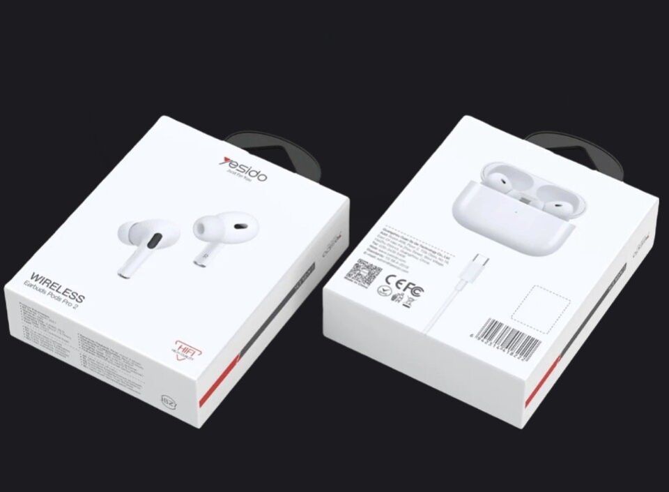 Yesido JB27 BT 6.0 TWS Airpods Kablosuz Kulaklık - Beyaz
