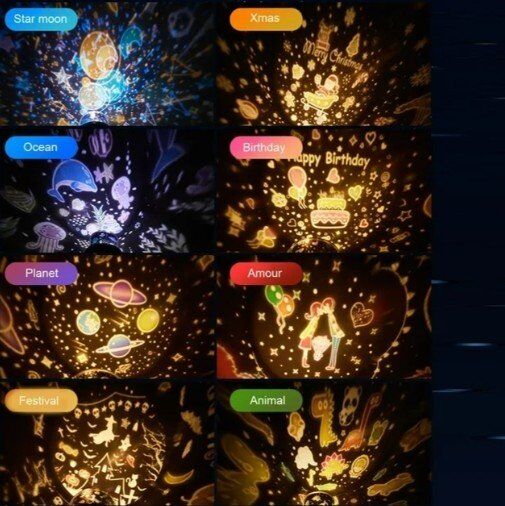 İdragon S01 Gece Lambası Mavi