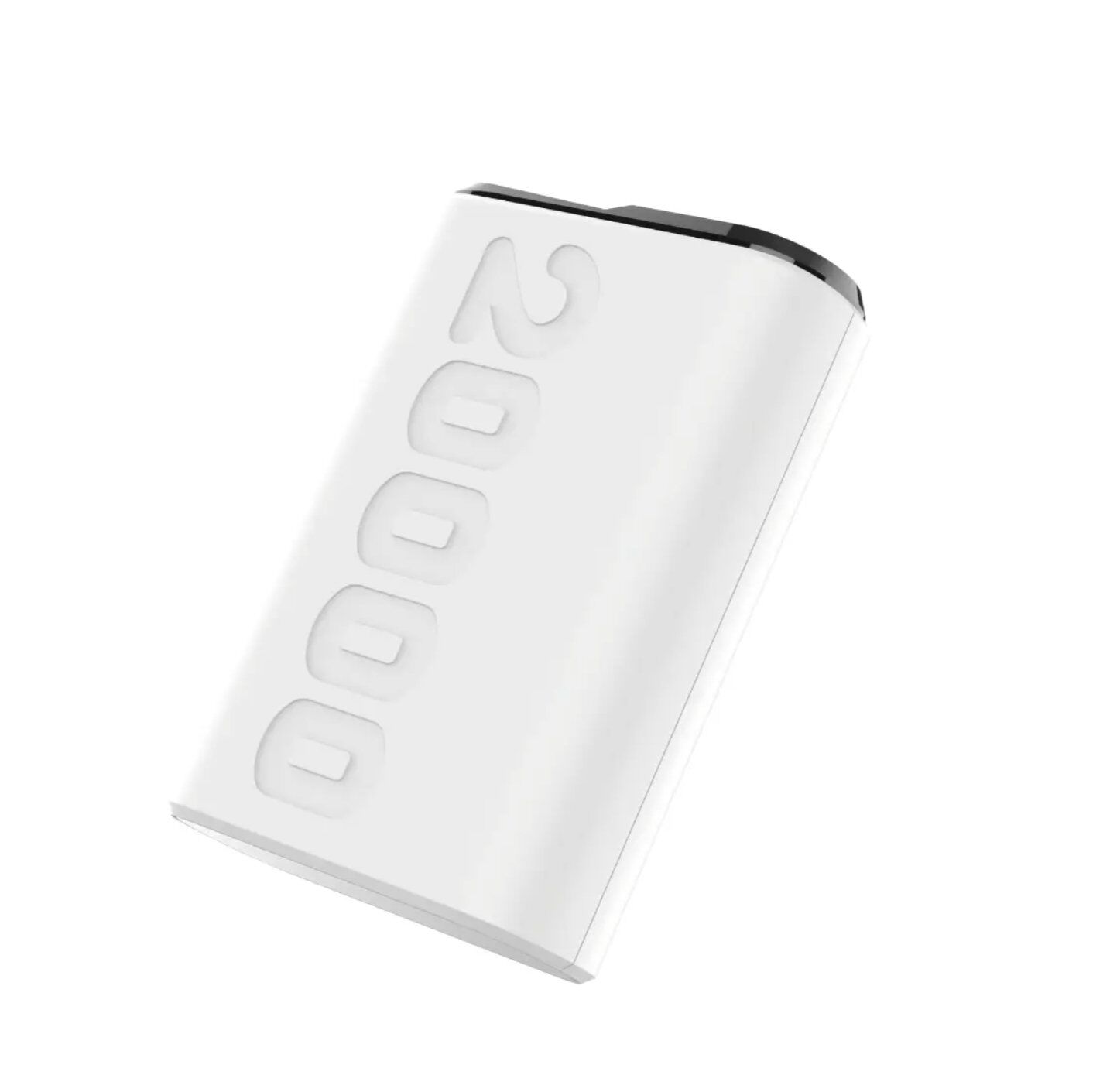 Bix TPB24 20000mAh PD 20W USB-C ve USB-A QC 3.0 Çift Portlu 22.5W Dijital Ekranlı Powerbank Beyaz