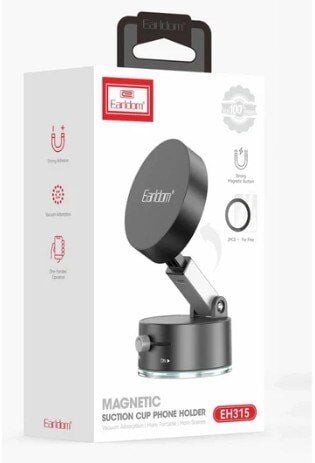 Earldom EH315 Ayarlanabilir Katlanabilir Manyetik Magsafe Telefon Tutucu - Siyah