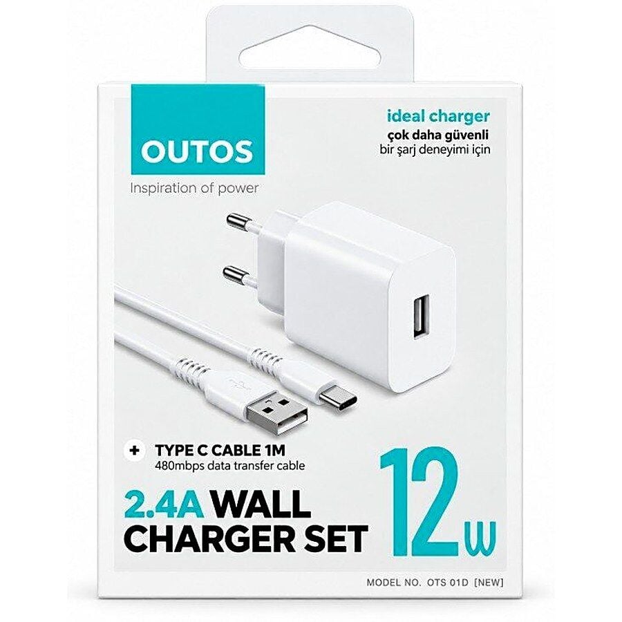 OTS01D 12W TYPE-C SET ŞARJ