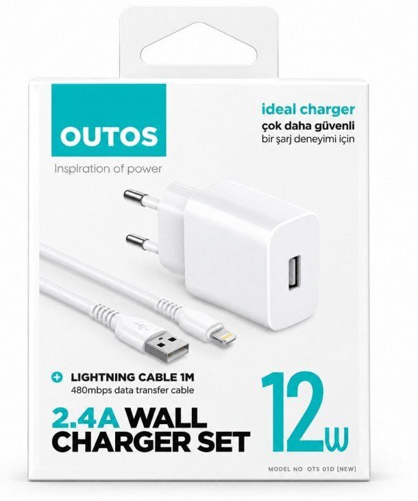 OTS01D 12W IPHONE SET ŞARJ