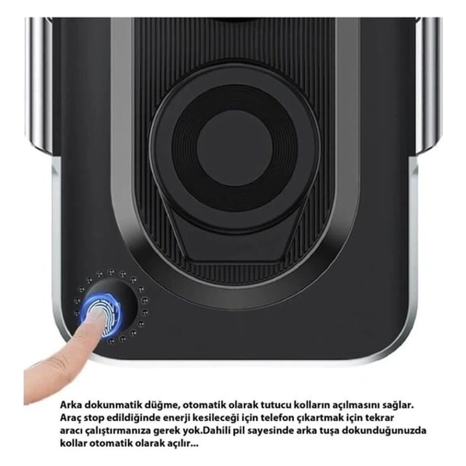 Magsafe 15W Petek İçin C11 Araç Tutucu