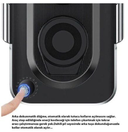 Magsafe 15W Petek İçin C11 Araç Tutucu