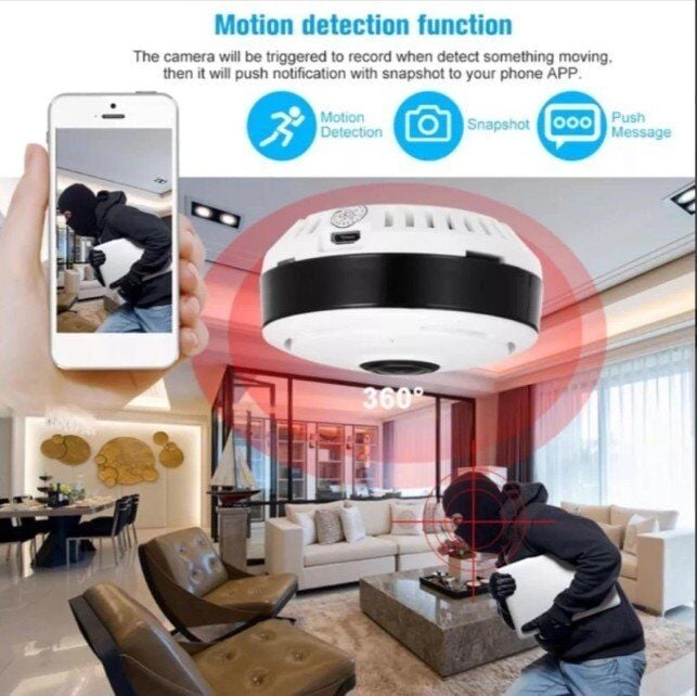 İdragon Y3 Wifi Balık Gözü Kamera