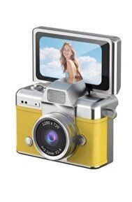 iDragon Lk-027 Mini Fotoğraf Makinesi Sarı