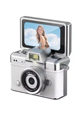 iDragon Lk-027 Mini Fotoğraf Makinesi Beyaz
