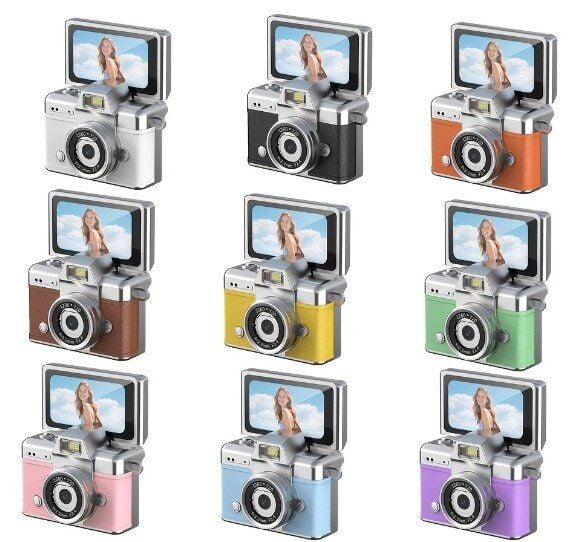 iDragon Lk-027 Mini Fotoğraf Makinesi Beyaz