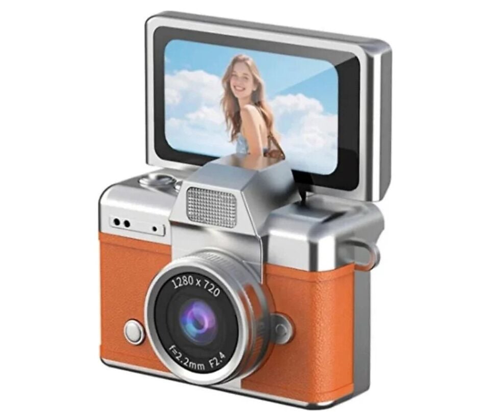 iDragon Lk-027 Mini Fotoğraf Makinesi Turuncu
