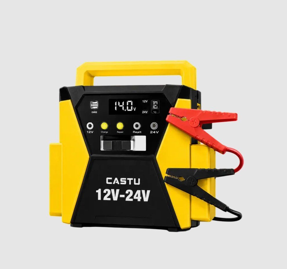 Şarjlı 12-24V 98.000 mAh Araç Pompası Ve Akü Takviye Cs79 Plus Max görsel 2