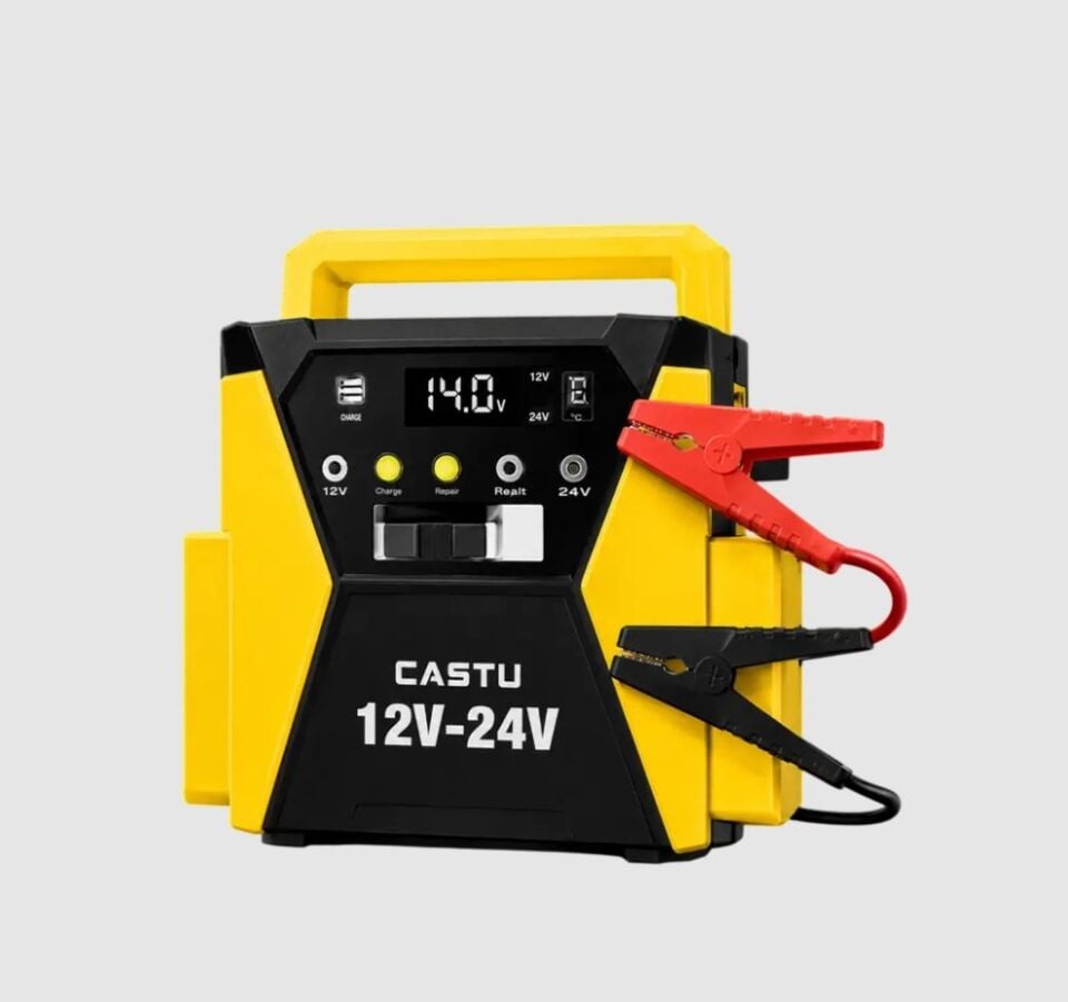 Şarjlı 12-24V 98.000 mAh Araç Pompası Ve Akü Takviye Cs79 Plus Max