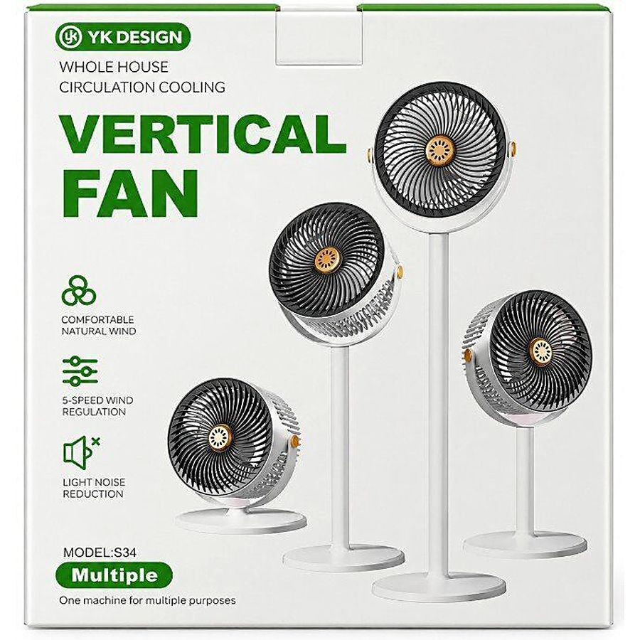 S34 Fan- Vantlatör Sessiz