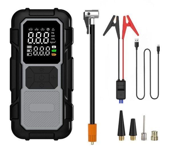 AT002 AKÜ TAKVİYE POMPA 4 İN 1