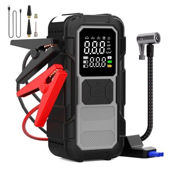 AT002 AKÜ TAKVİYE POMPA 4 İN 1
