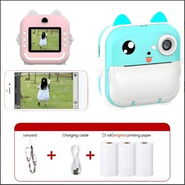 ST42473 - iDragon Q5 Mavi Fotoğraf Makinası