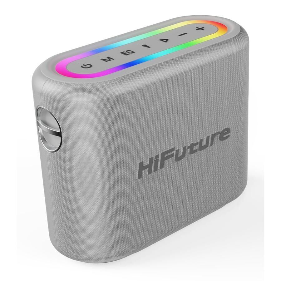 HiFuture Vocalist 200 Karaoke Sistemi Kablosuz Taşınabilir Hoparlör Gümüş