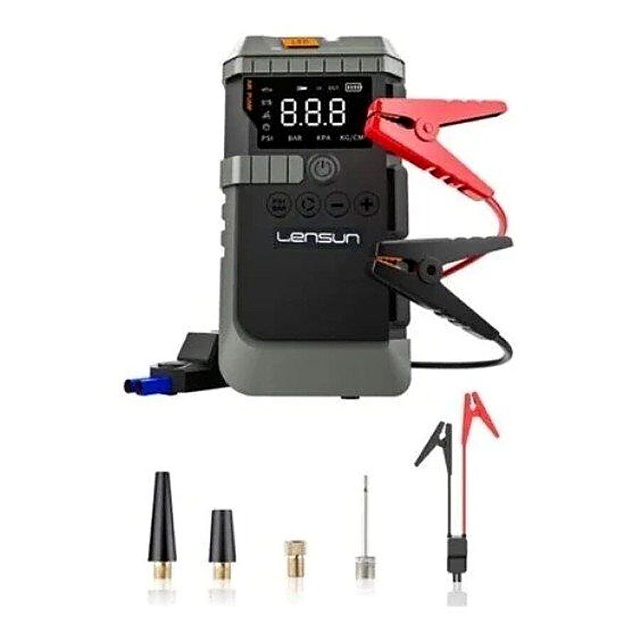 Şarjlı 19800 mAh Araç Pompası Ve Akü Takviye LS99
