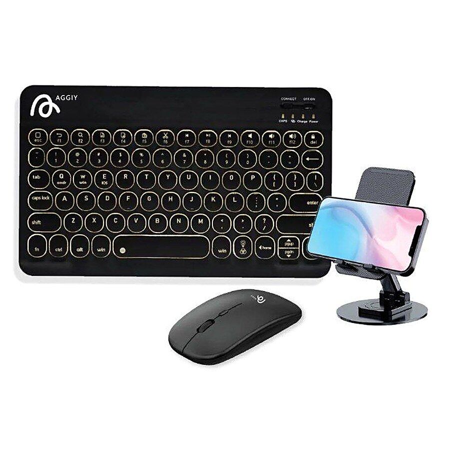 Aggiy KM-01 Kablosuz Klavye ve Mouse Seti