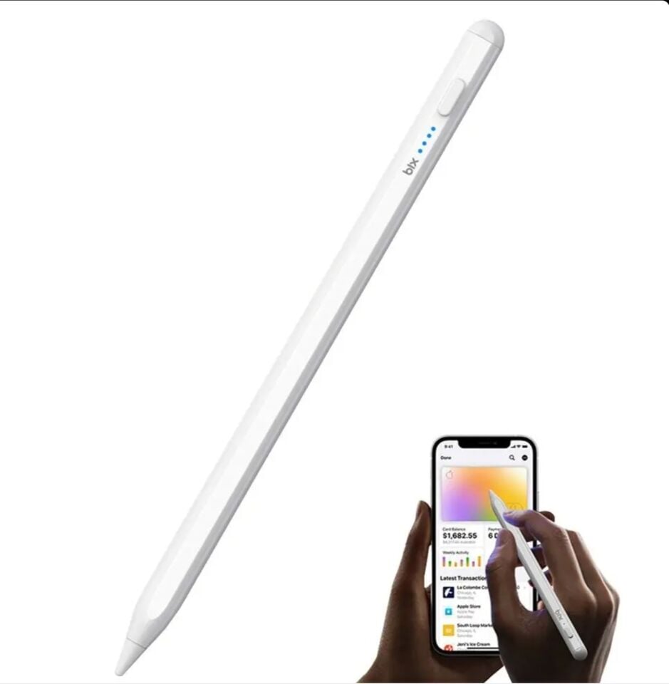 Bix SP04 Stylus Pen Android iPad Universal Tablet Kalemi - Beyaz
