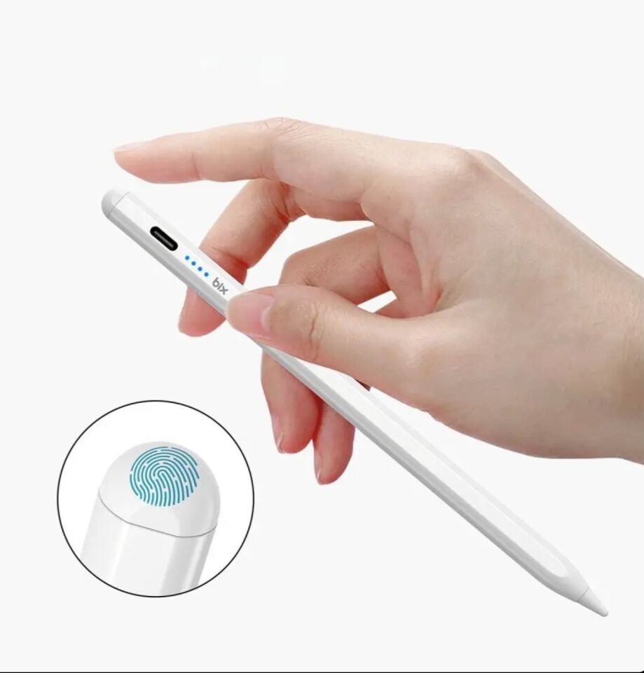 Bix SP04 Stylus Pen Android iPad Universal Tablet Kalemi - Beyaz