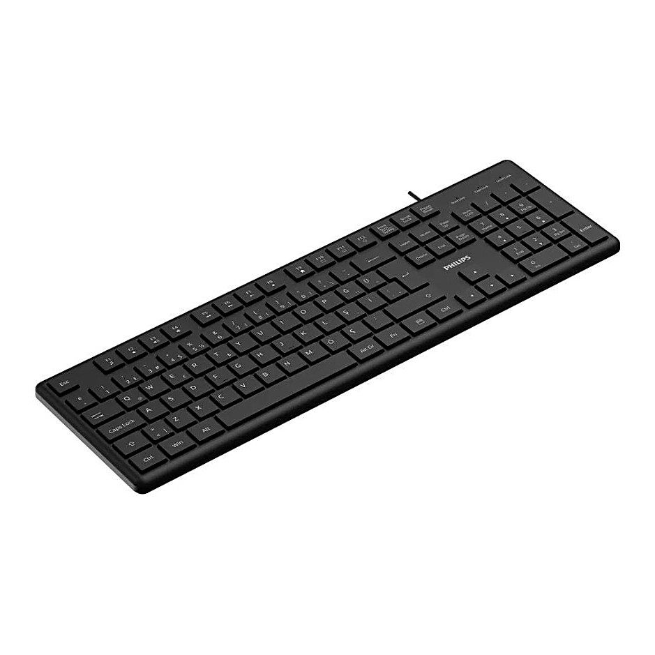 Philips SPK6248B USB Kablolu Türkçe Q Klavye Siyah