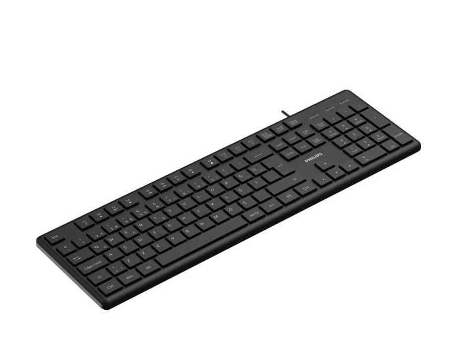 Philips SPK6248B USB Kablolu Türkçe Q Klavye Siyah