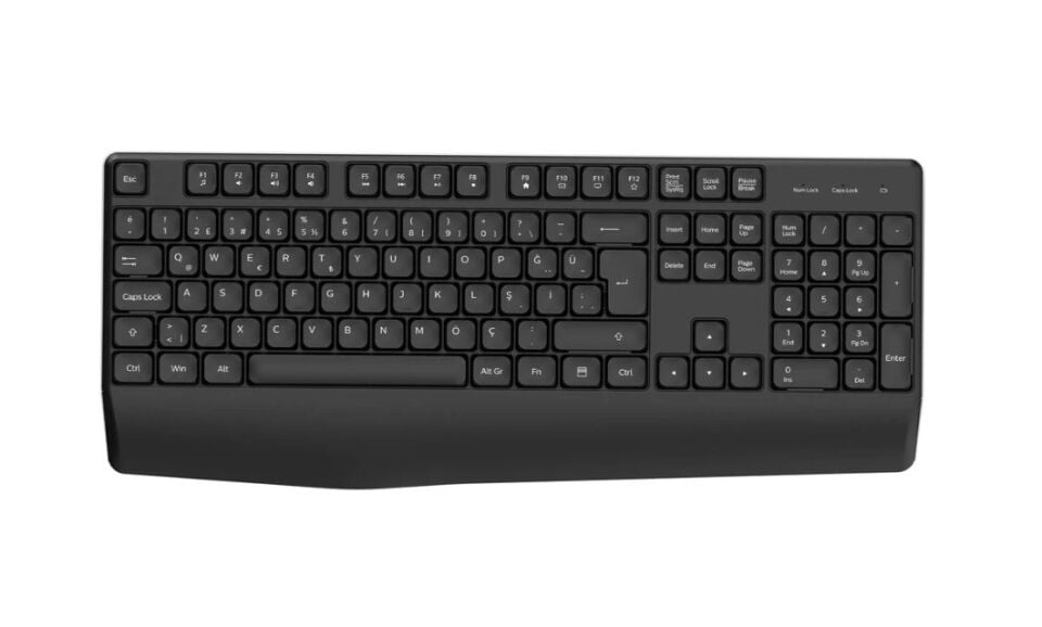 Philips SPK6348B USB Kablosuz Türkçe Q Klavye Siyah