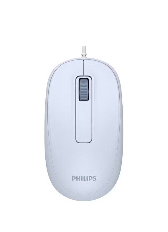 Philips SPK7238J USB Kablolu 1200DPI Optik Mouse Açık Mavi
