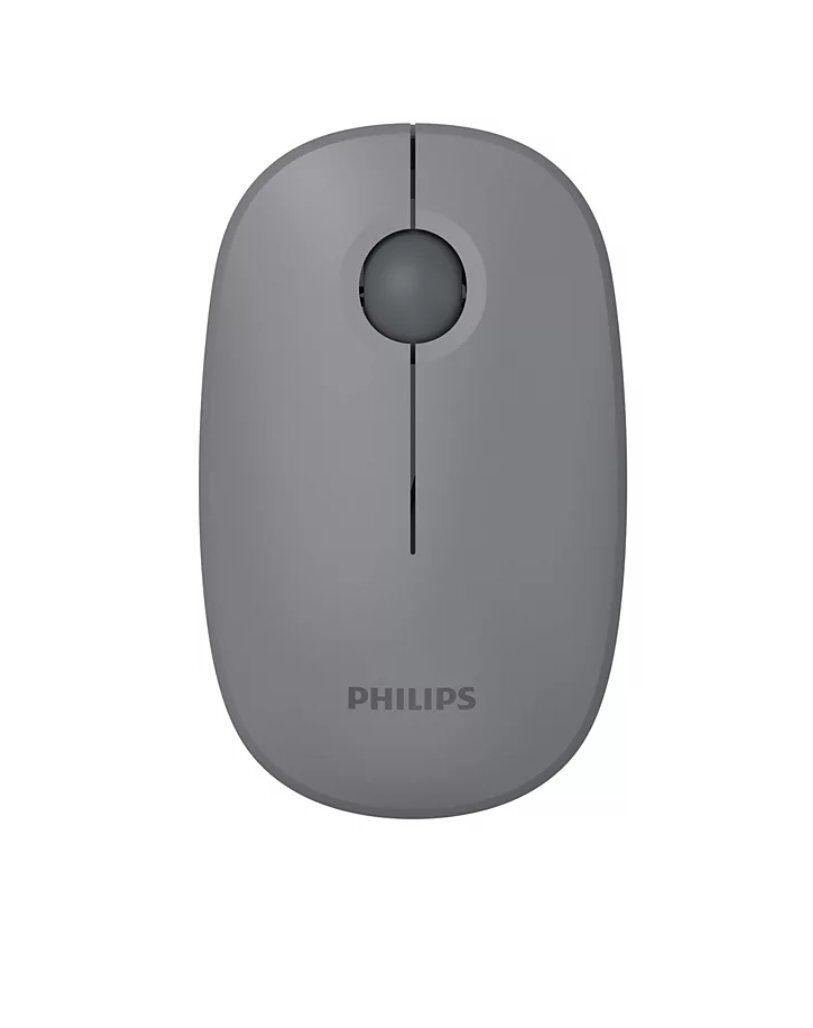 Philips SPK7378G Kablosuz 1600DPI Sessiz Optik Mouse Gri görsel 2
