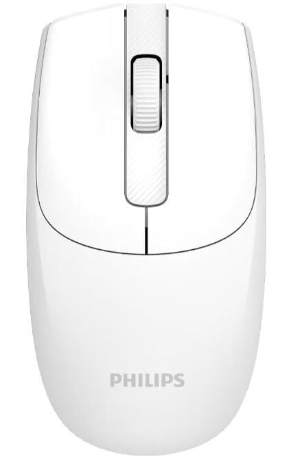 Philips SPK7398W Kablosuz 1600DPI Sessiz Optik Mouse Beyaz