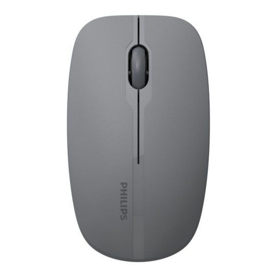 Philips SPK7418G Dual Mod 2.4 GHz + Bluetooth 1600DPI Sessiz Optik Mouse Gri