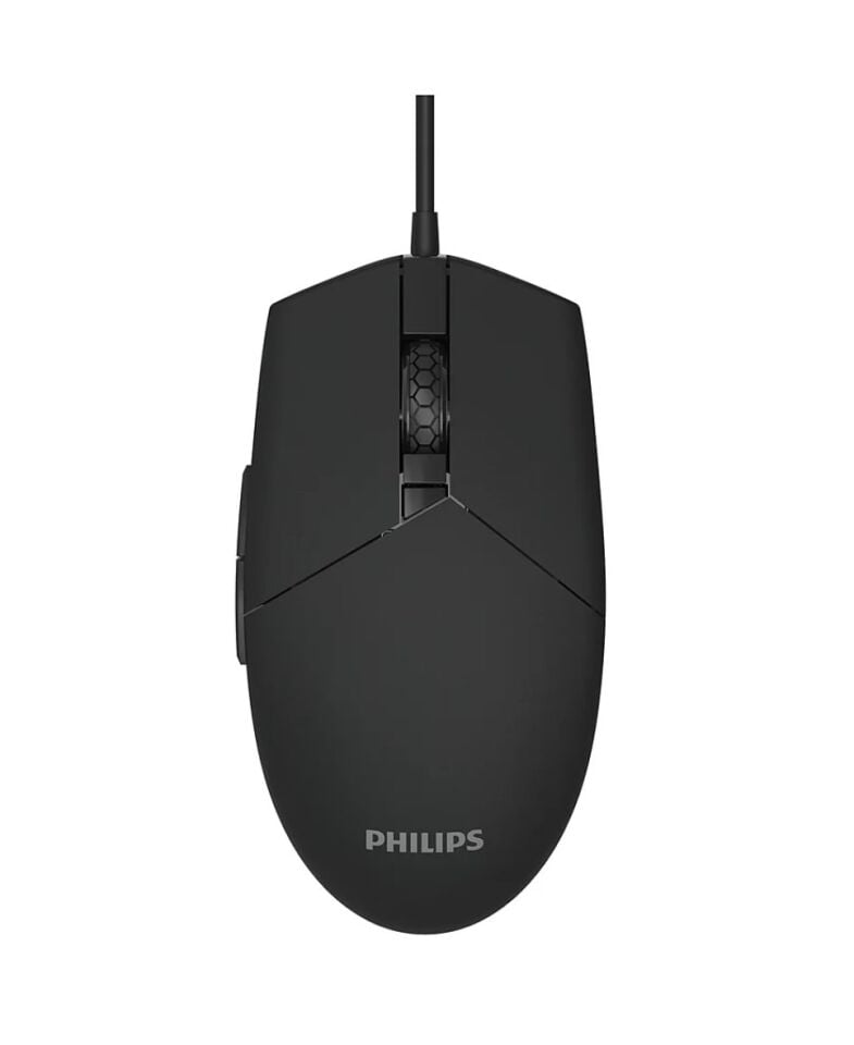 Philips SPK9304B Kablolu RGB LED Aydınlatmalı 6400DPI Gaming Optik Mouse Siyah