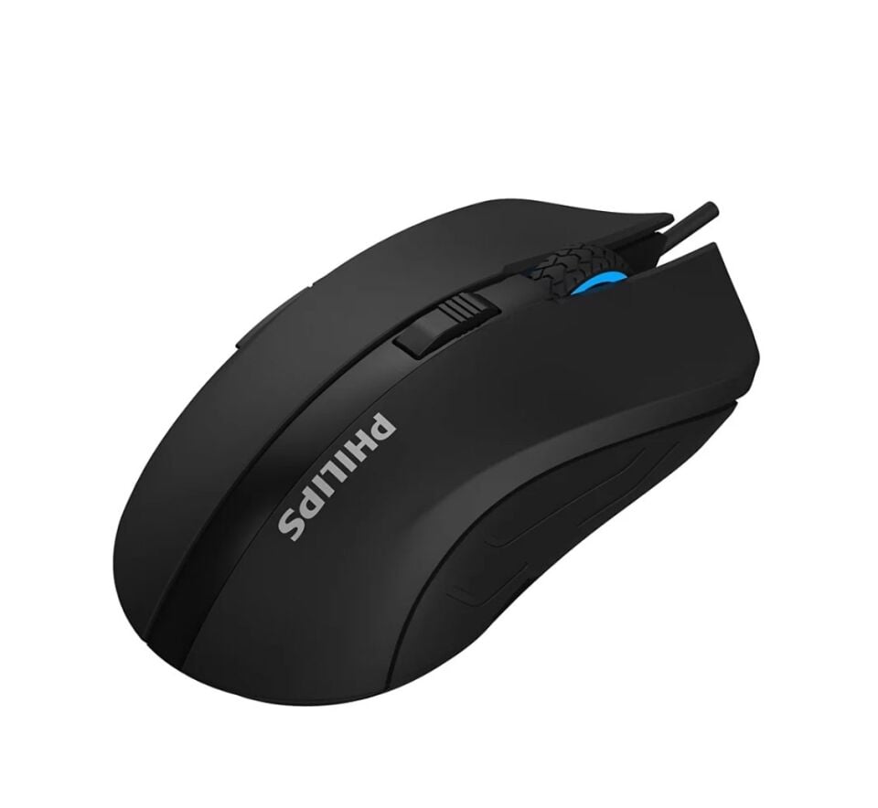 Philips SPK9304B Kablolu RGB LED Aydınlatmalı 6400DPI Gaming Optik Mouse Siyah