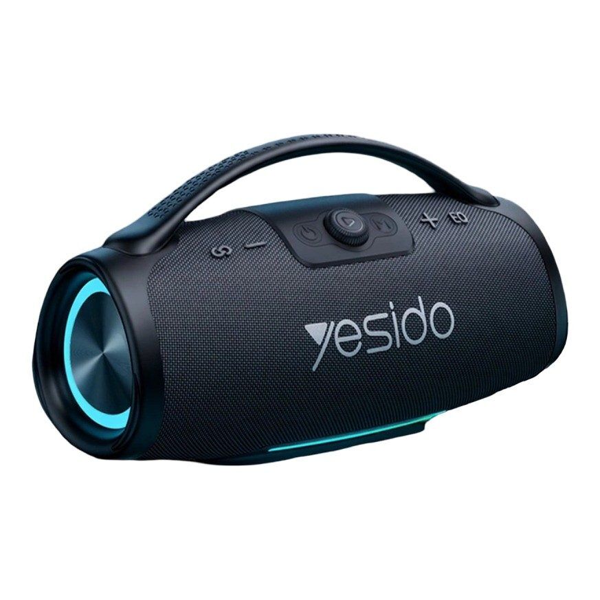 Yesido YSW45 120W RGB Işıklı Karaoke Mikrofonlu Bluetooth Kablosuz Hoparlör - Siyah