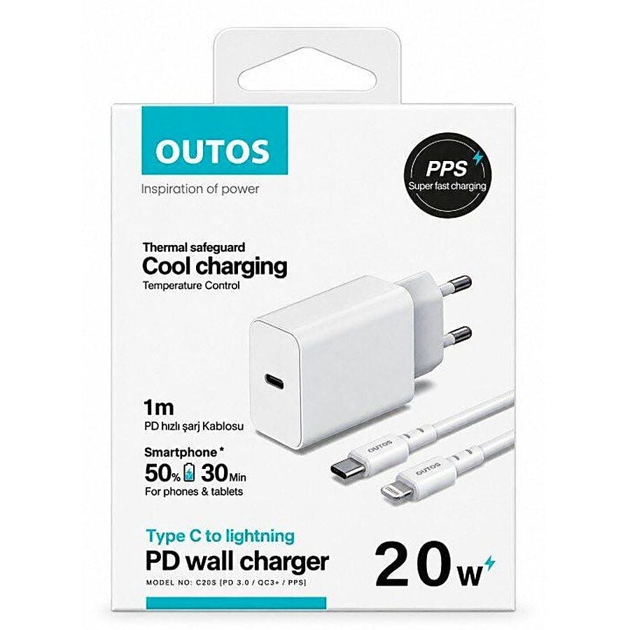 OUTTOS C20S 20W LIGHTNING SET BEYAZ