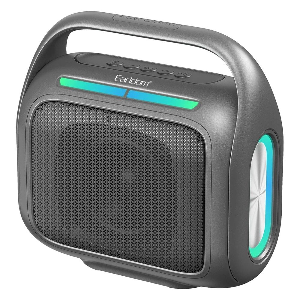 Earldom A43 30W Radyolu Bluetooth Kablosuz Hoparlör - Siyah