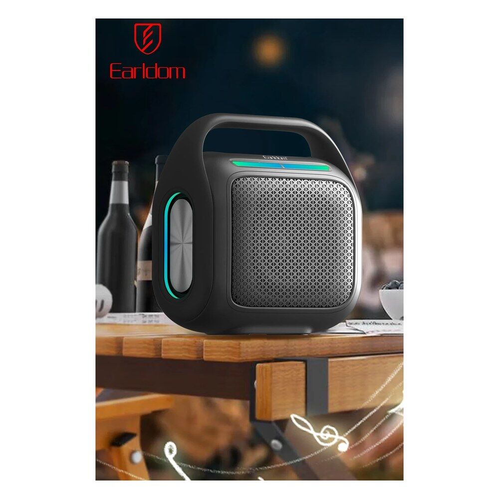 Earldom A43 30W Radyolu Bluetooth Kablosuz Hoparlör - Siyah görsel 2