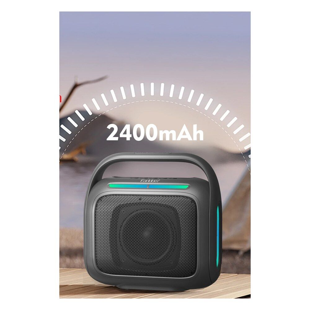 Earldom A43 30W Radyolu Bluetooth Kablosuz Hoparlör - Siyah görsel 3