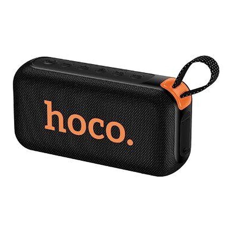 Hoco. HC32 Smart Sports 2x10W Led Işıklı Dahili Hoparlörlü BT 5.4 Kablosuz Hoparlör - Siyah