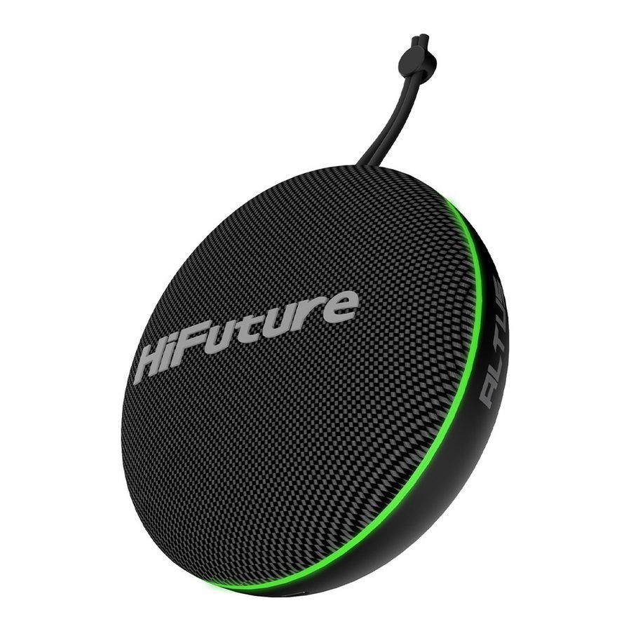 HiFuture Altus 10W Kablosuz Taşınabilir Hoparlör Siyah