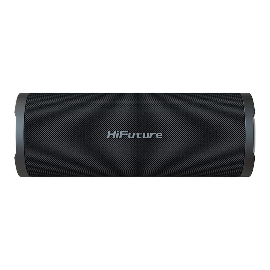 HiFuture Ripple BT 5.3 30W IPX7 Taşınabilir Stereo Bluetooth Hoparlör Siyah