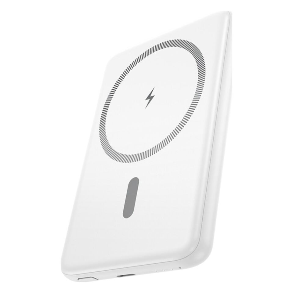 Hoco. J140A Tony 5.000 mAh PD 20W Ultra İnce Magsafe Powerbank - Beyaz