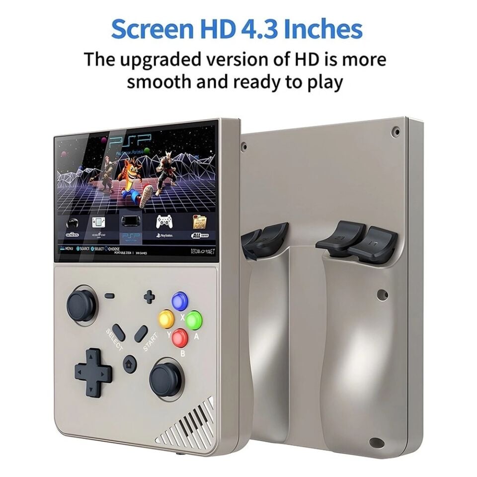 Sjgam R43 Pro Oyun Konsolu Gri