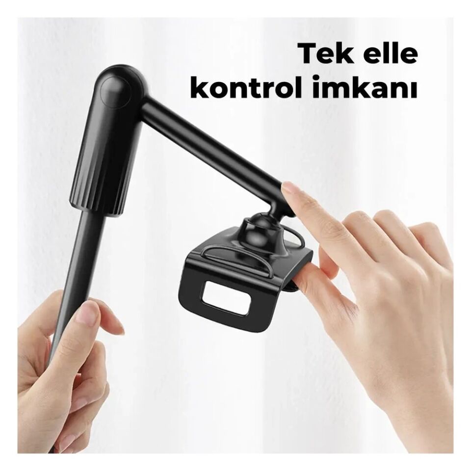 Bix Saıjı Ivy 4T 120 cm Tablet Tutucu Siyah