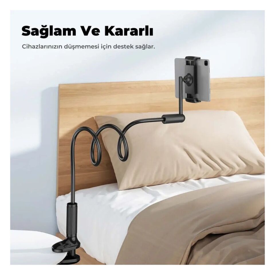 Bix Saıjı Ivy 4T 120 cm Tablet Tutucu Siyah