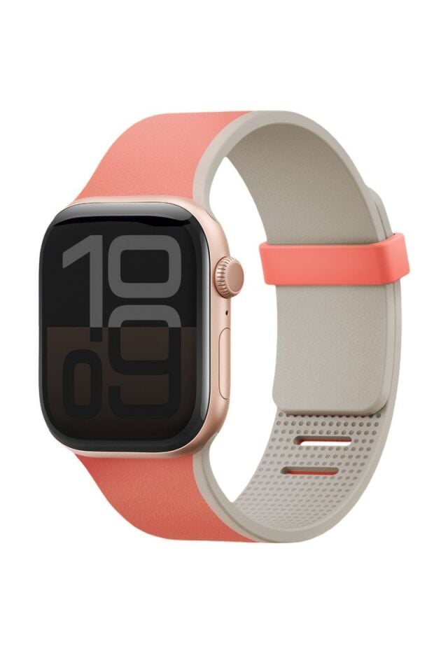 Uniq Apple Watch Ultra 49mm Revix IV Reversible Manyetik Kordon - Pembe-Bej