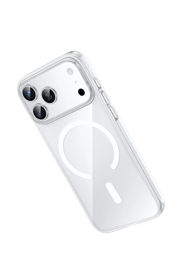 Keephone Apple iPhone 17 Pro X-Crystal Slim Magsafe Kılıf - Şeffaf