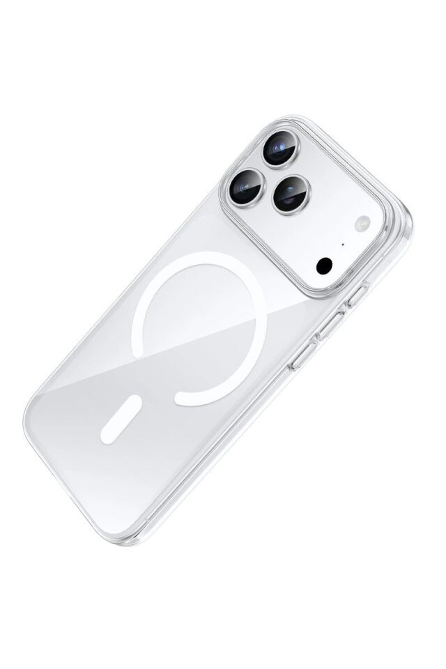 Keephone Apple iPhone 18 Pro Max X-Crystal Slim Magsafe Kılıf - Şeffaf