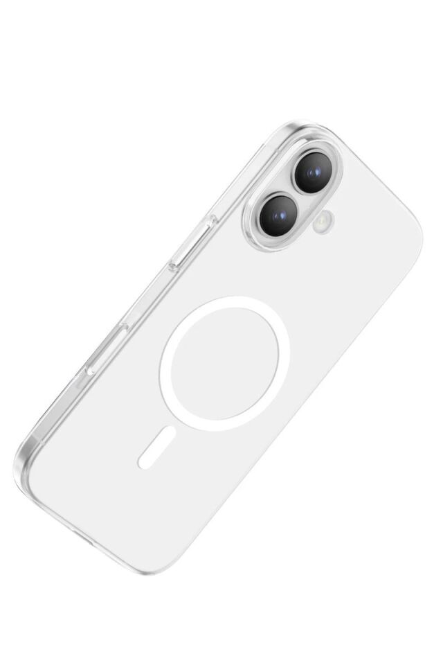 Keephone Apple iPhone 17 X-Crystal Slim Magsafe Kılıf - Şeffaf